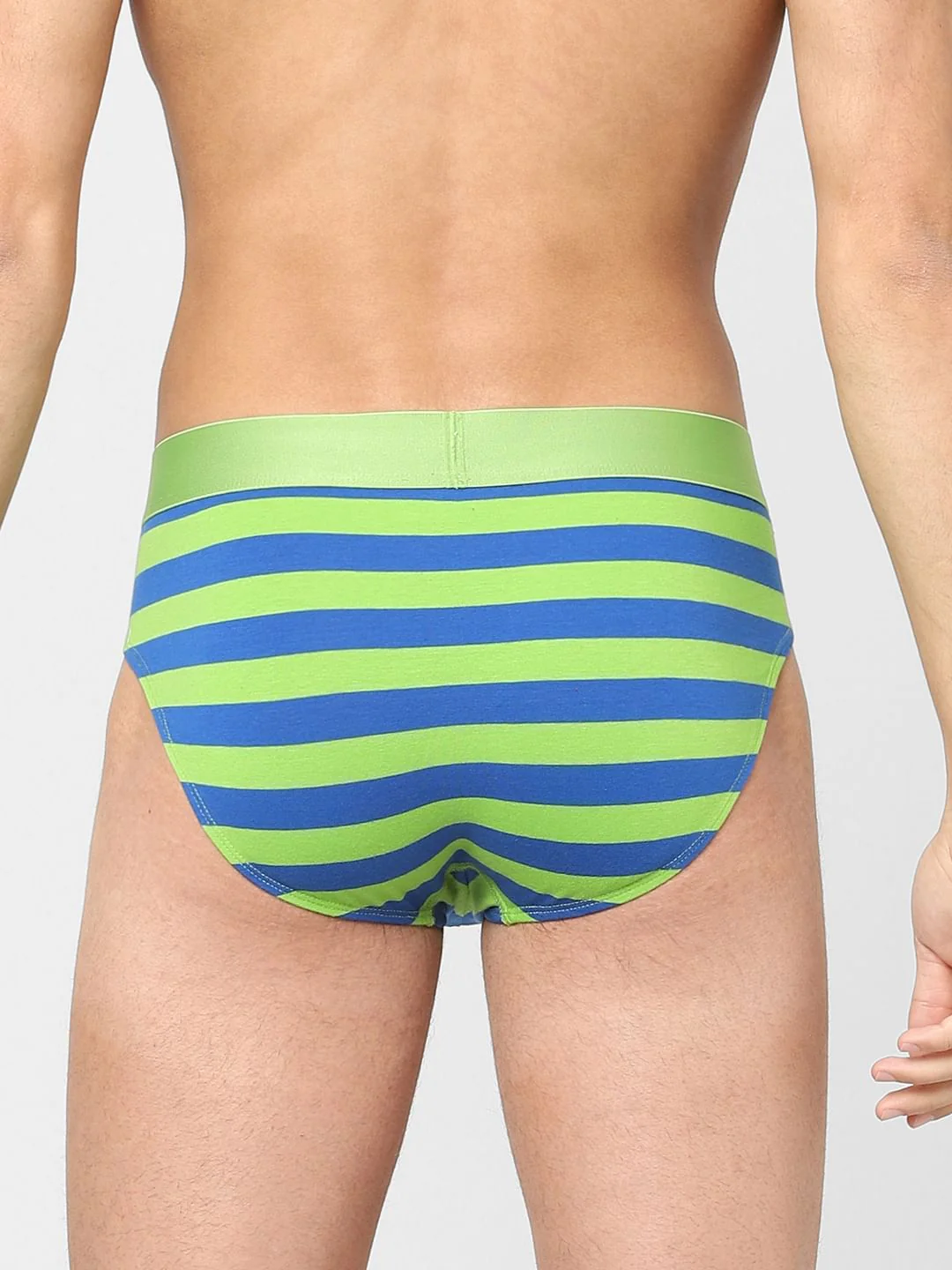 Green Striped Briefs - Image 3
