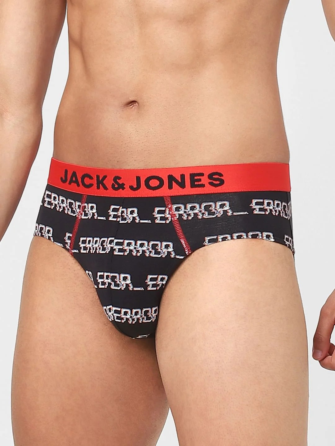 Black Printed Briefs - Image 2