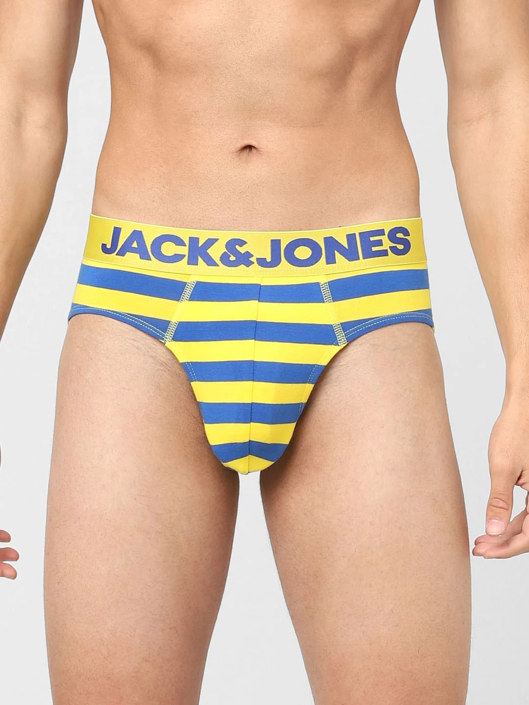 Yellow Striped Briefs