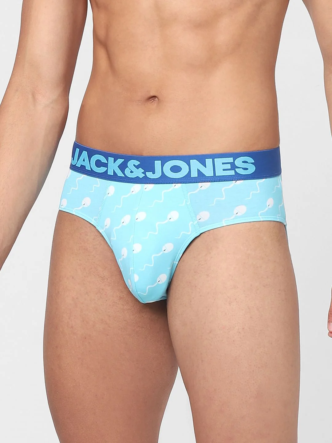 Blue Printed Briefs - Image 2