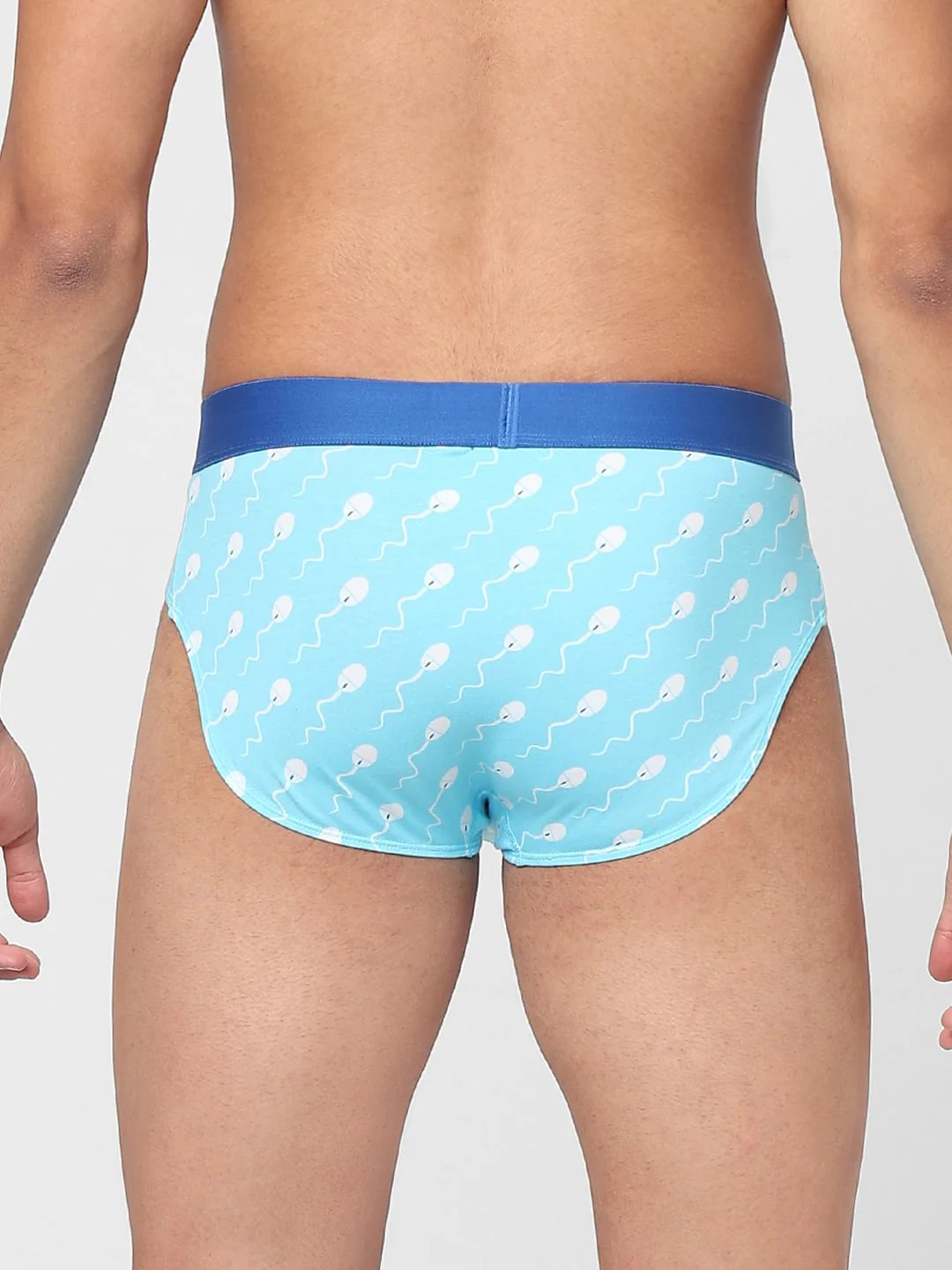 Blue Printed Briefs - Image 3