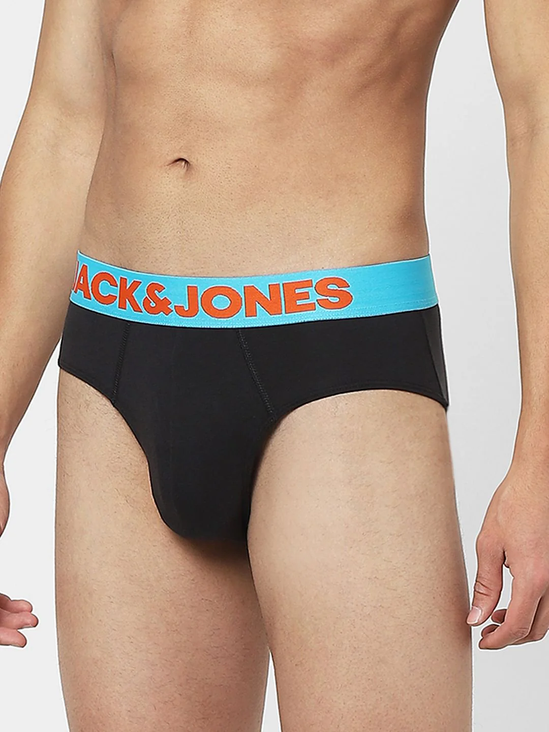 Black Logo Print Briefs - Image 2