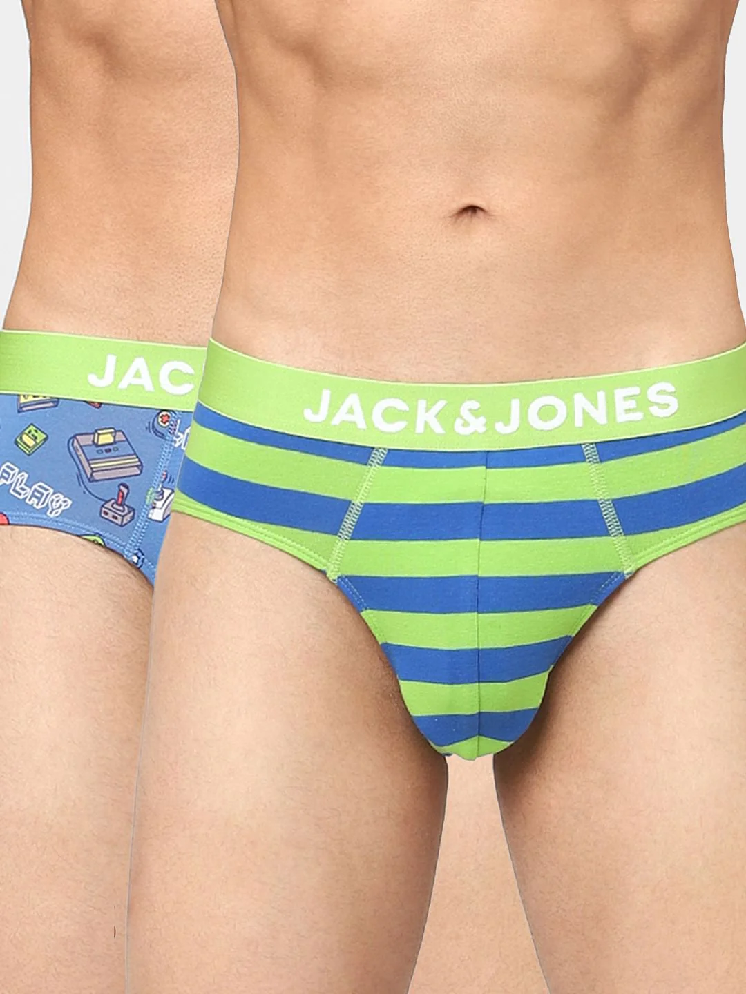 Pack Of 2 Printed Briefs