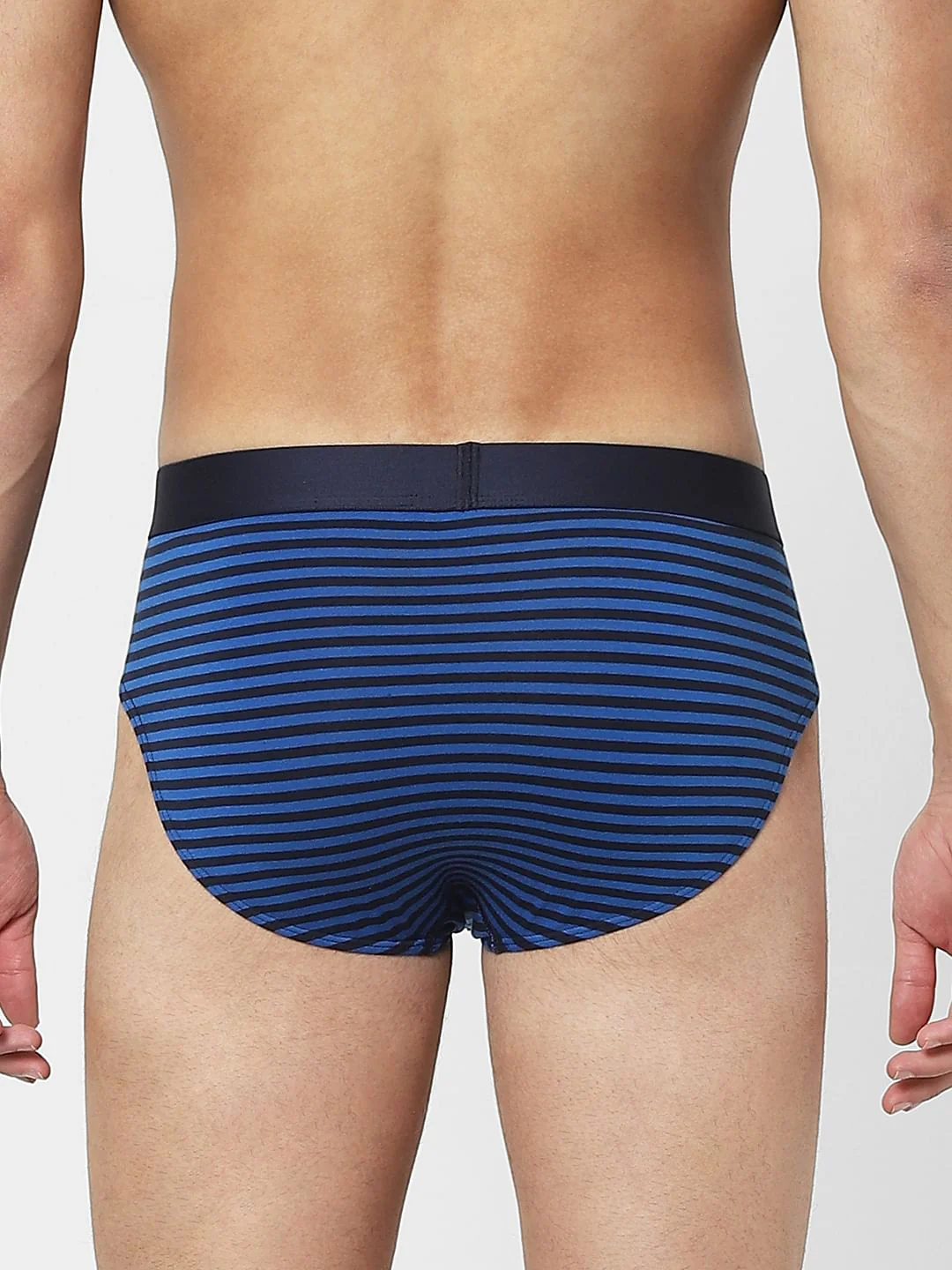 Pack Of 2 Blue & Red Striped Briefs - Image 3