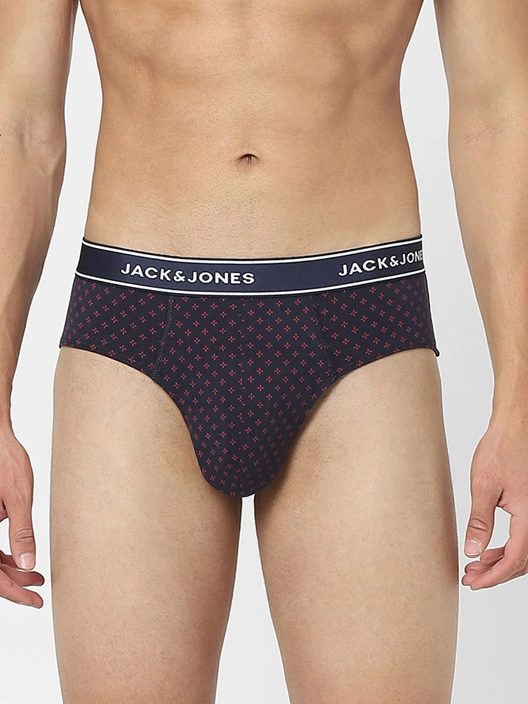 Pack Of 2 Black & Blue Printed Briefs - Image 2
