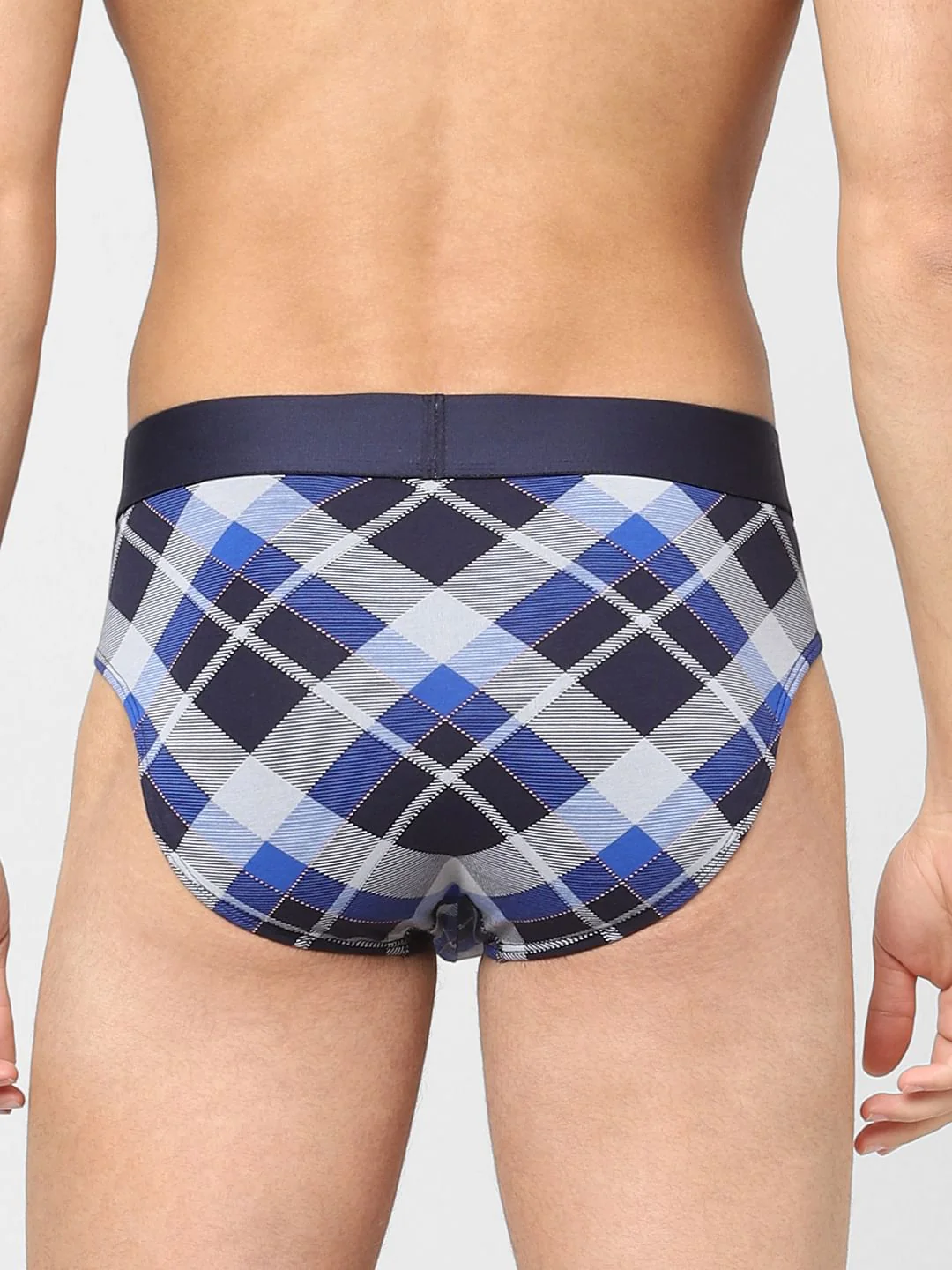 Blue Check Briefs - Image 3