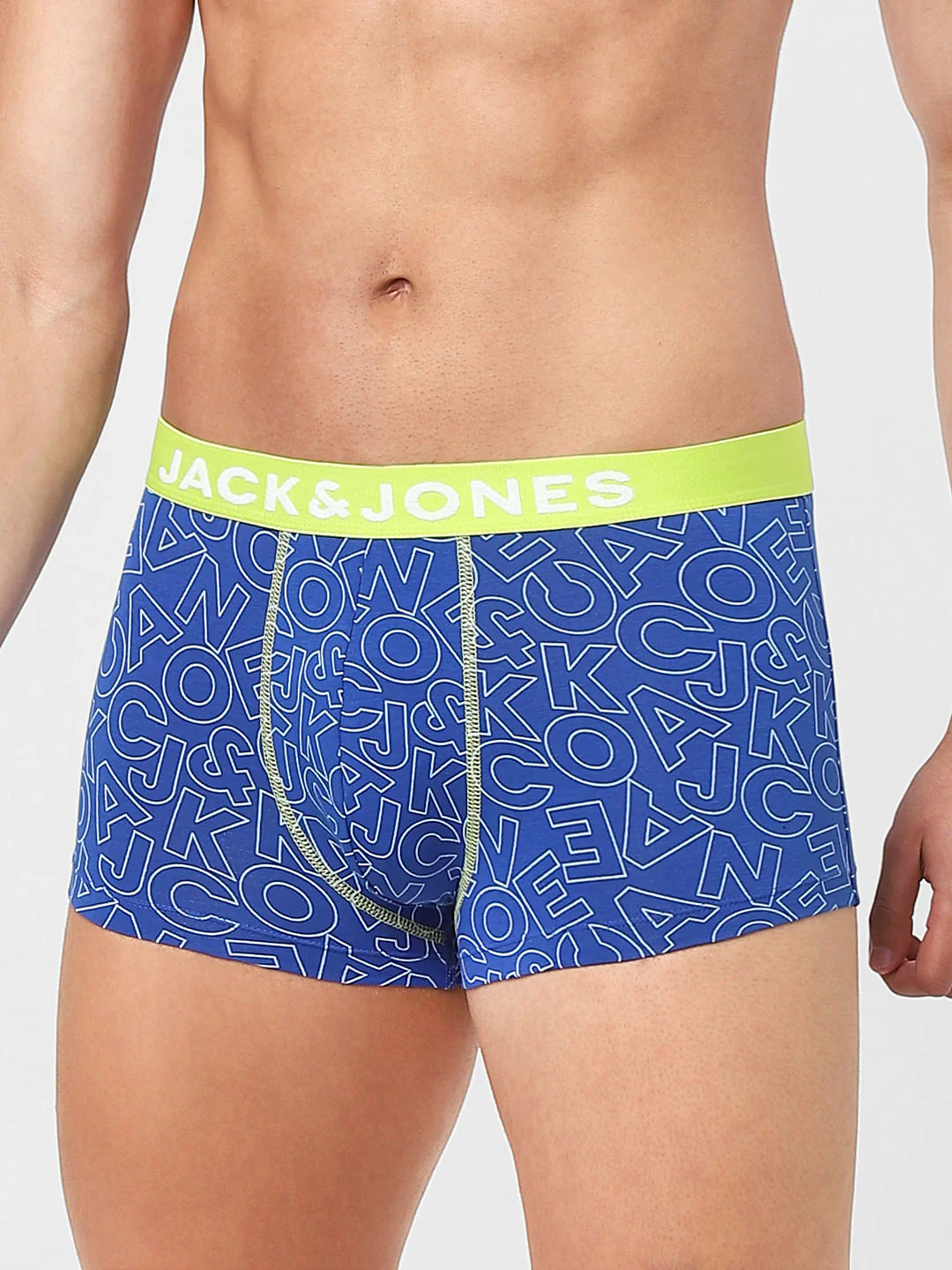 Blue Alphabet Print Trunks - Image 2
