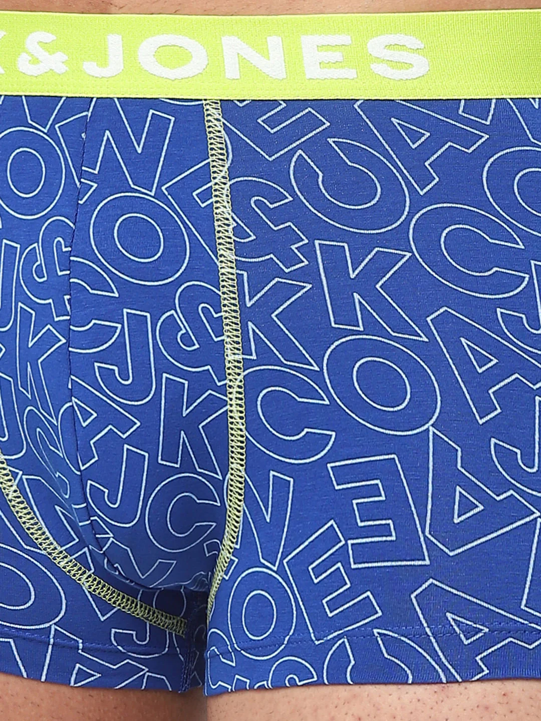 Blue Alphabet Print Trunks - Image 4
