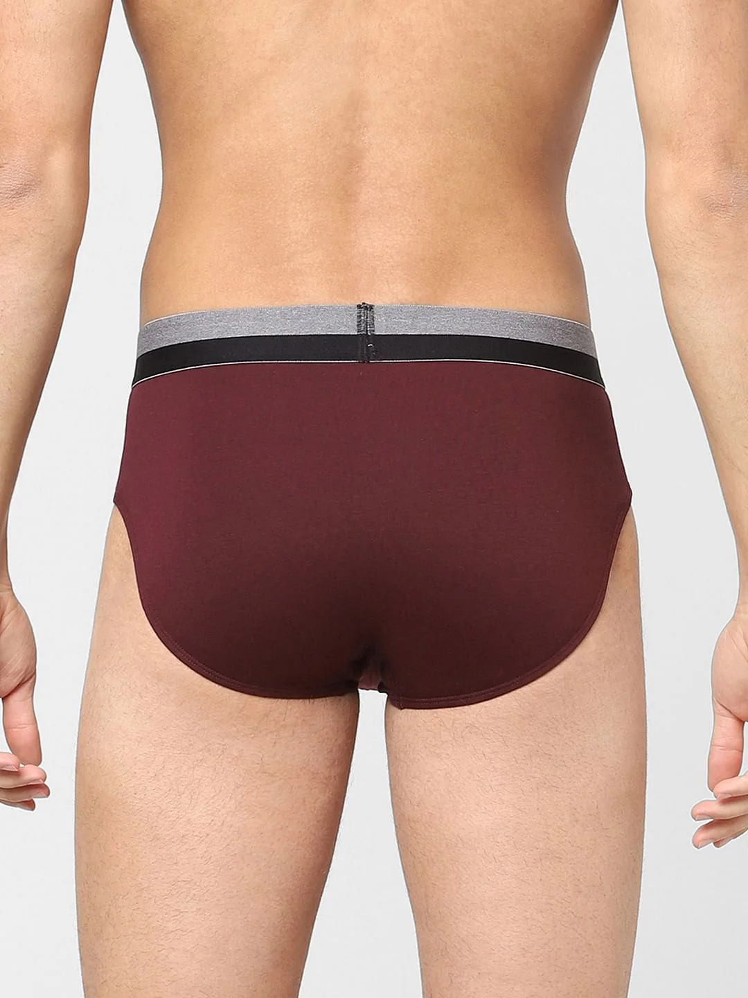 Pack Of 3 Black, Red & Blue Briefs - Image 4