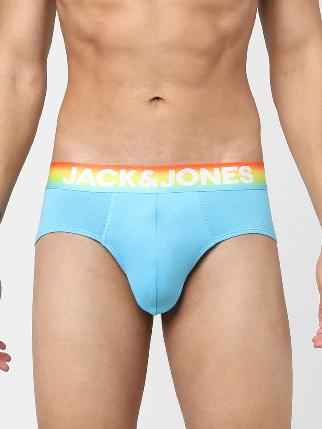 Pack Of 2 Yellow & Blue Briefs - Image 2