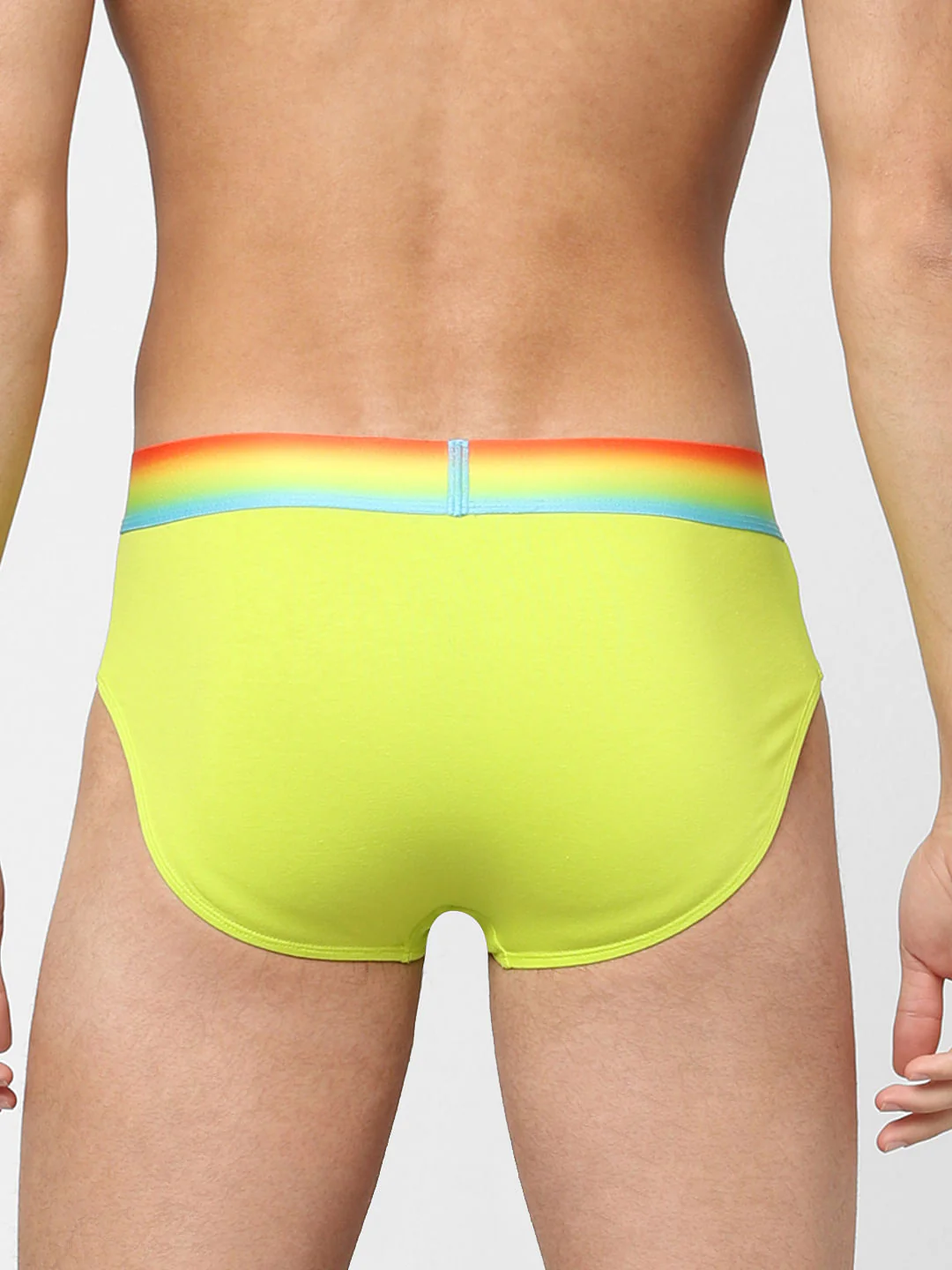 Pack Of 2 Yellow & Blue Briefs - Image 3