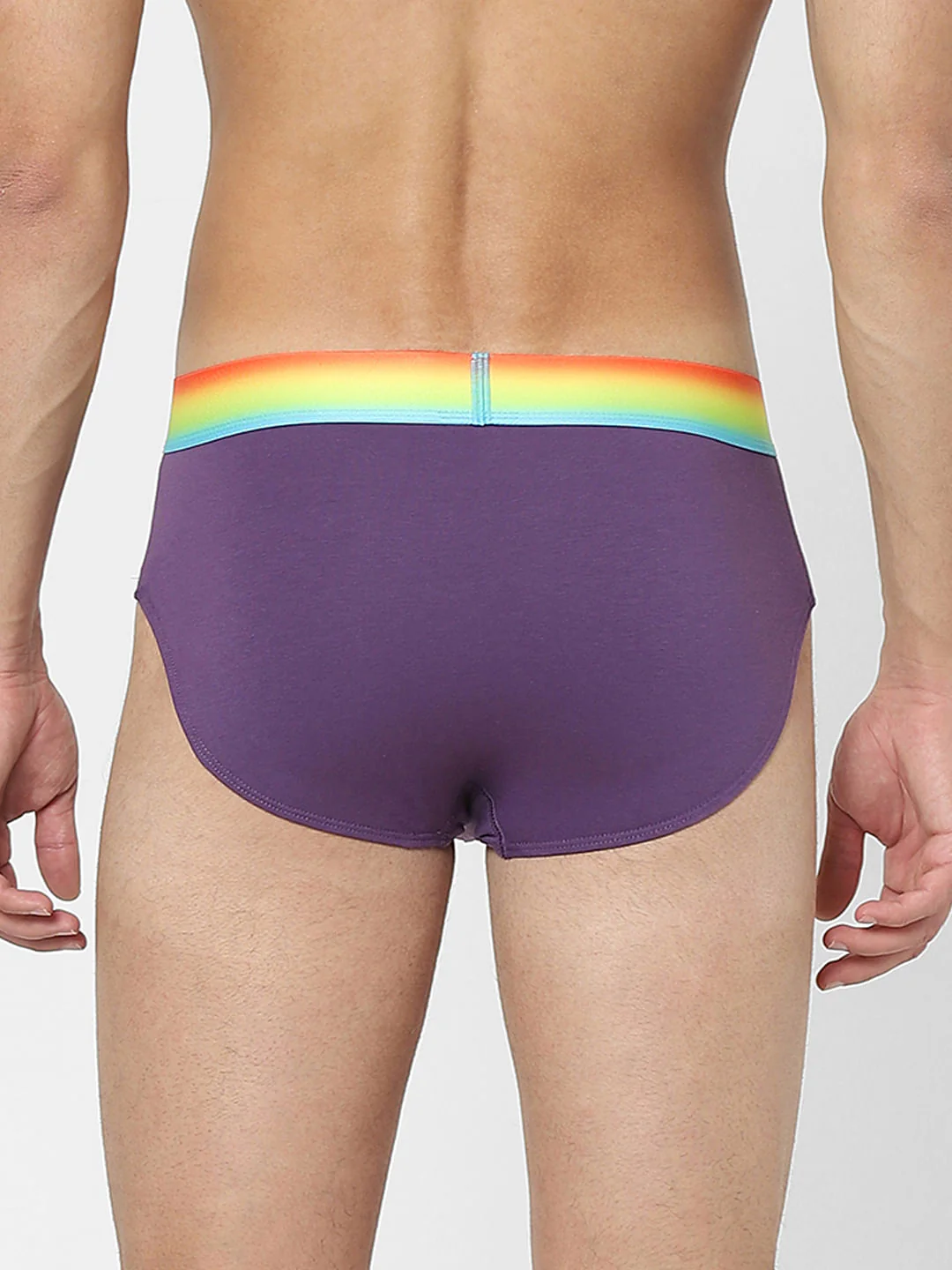 Purple Logo Print Briefs - Image 3