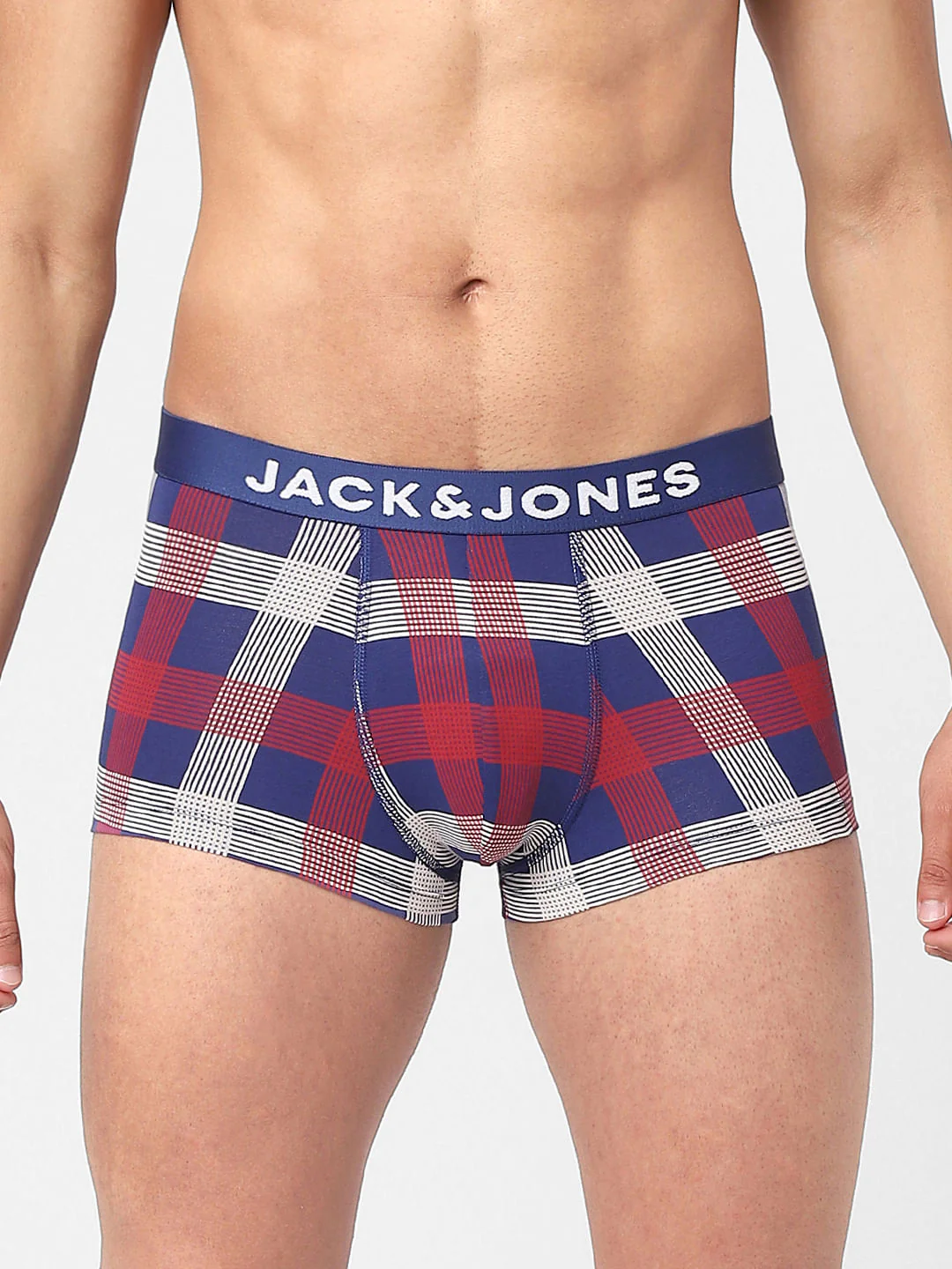 Blue Check Trunks