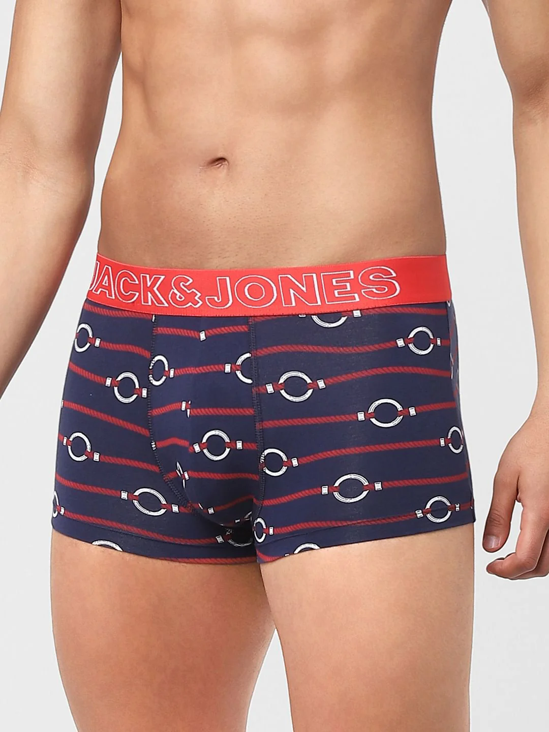 Blue Printed Trunks - Image 2