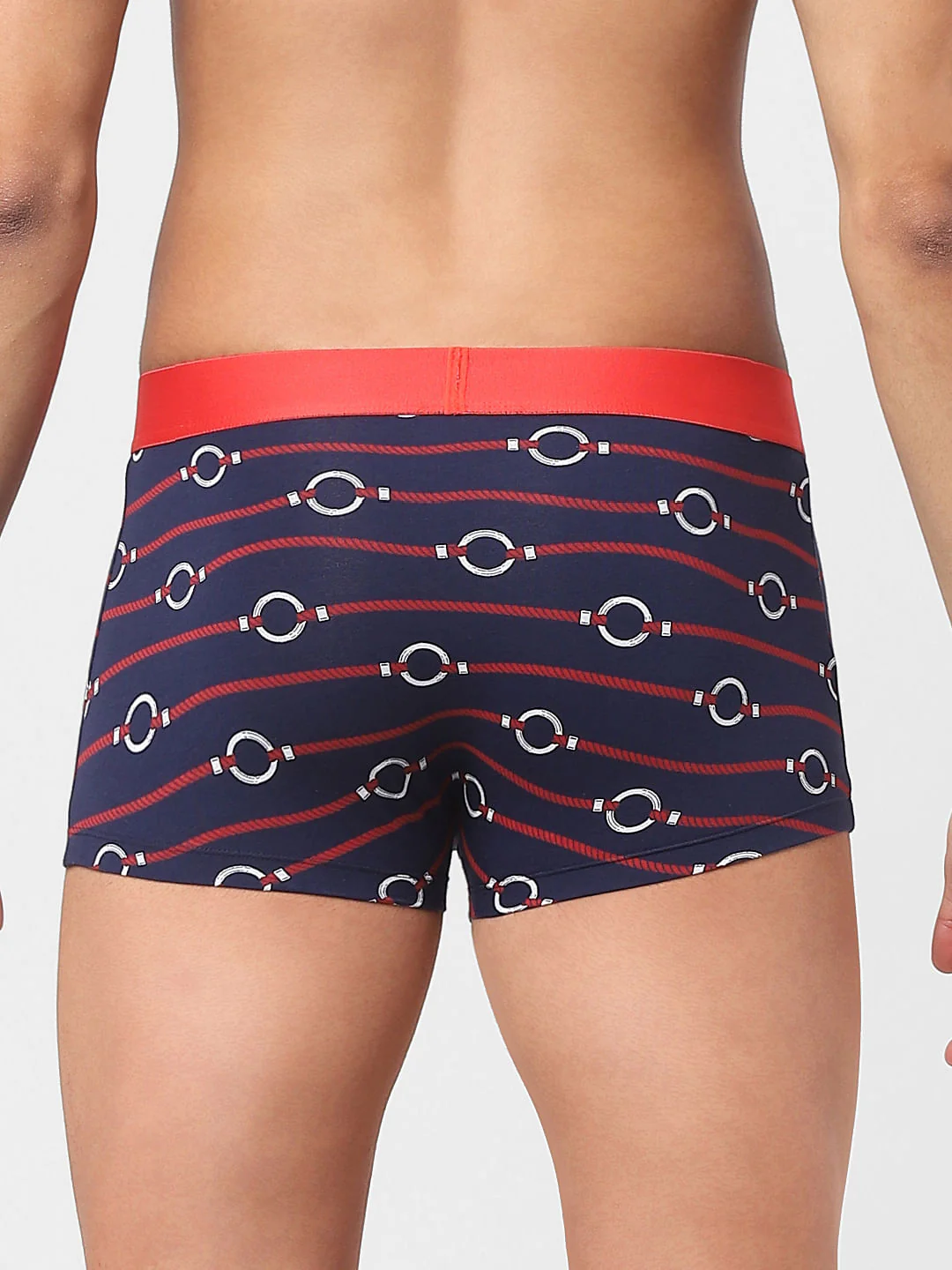 Blue Printed Trunks - Image 3
