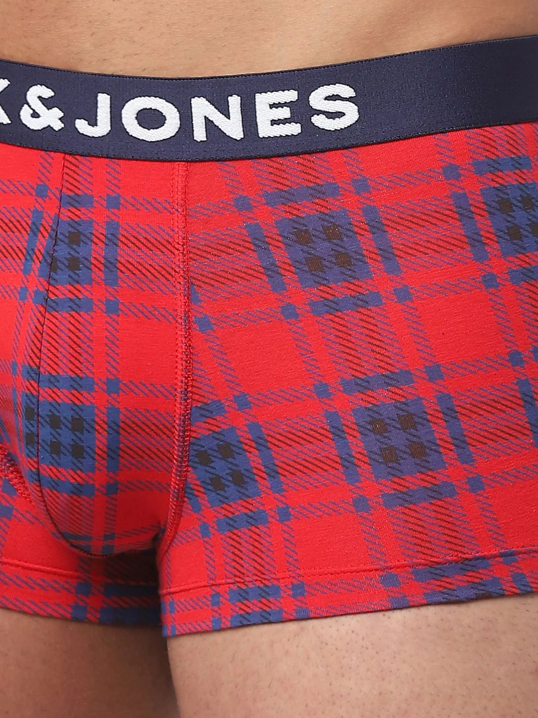 Pack Of 2 Green & Red Check Trunks - Image 4