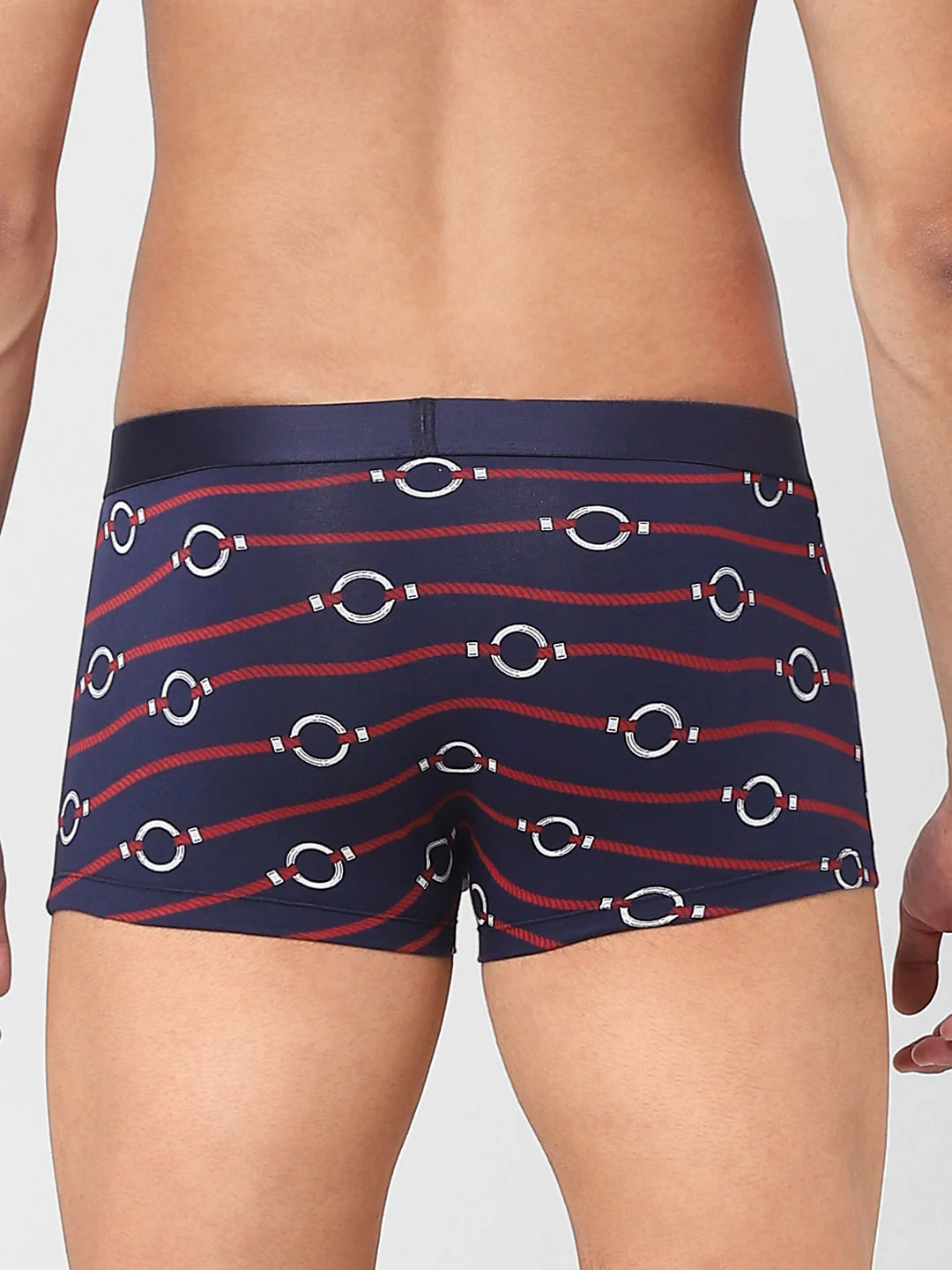 Pack Of 2 Blue & Red Printed Trunks - Image 3