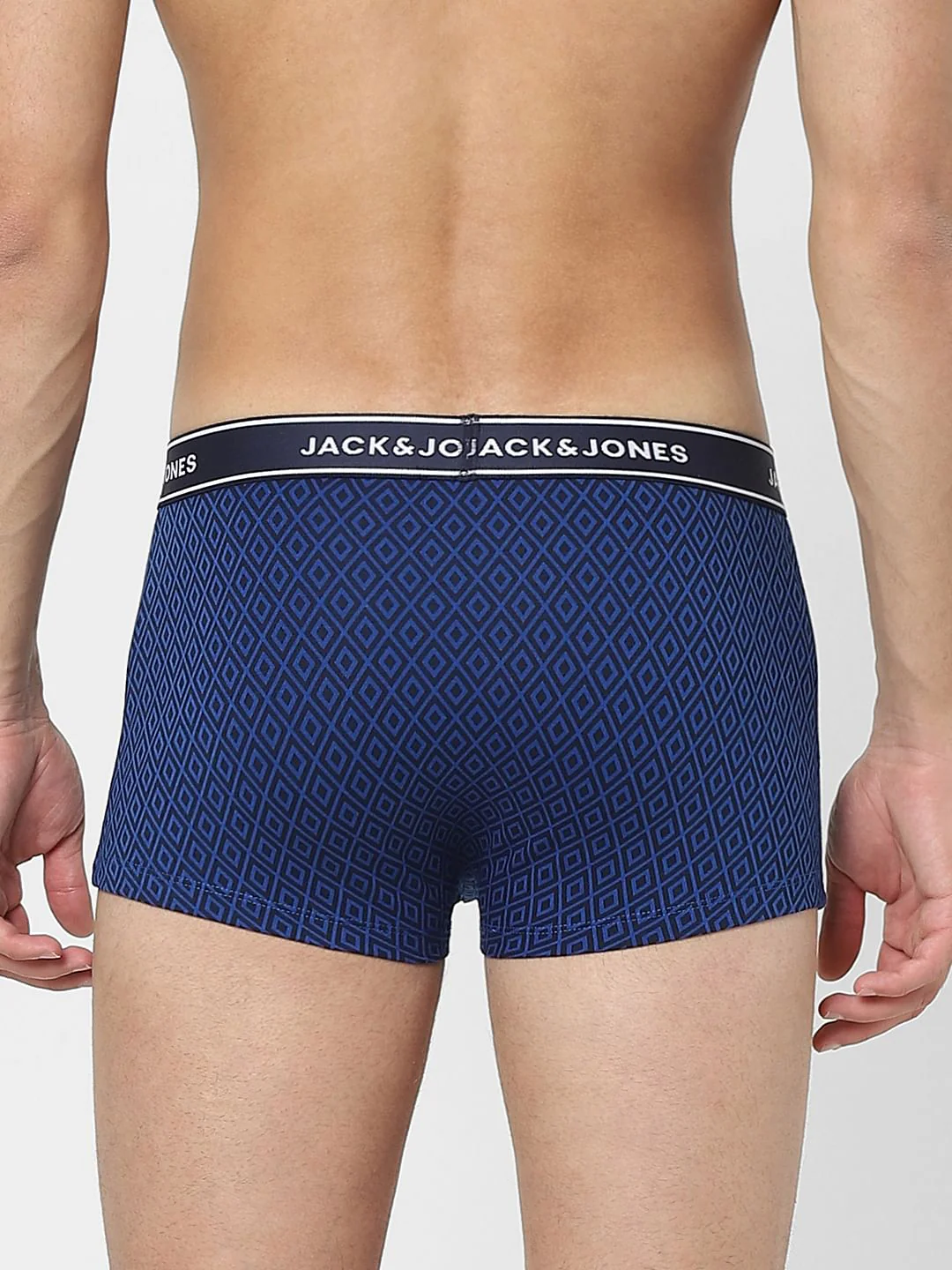 Pack Of 2 Blue & Black Printed Trunks - Image 4