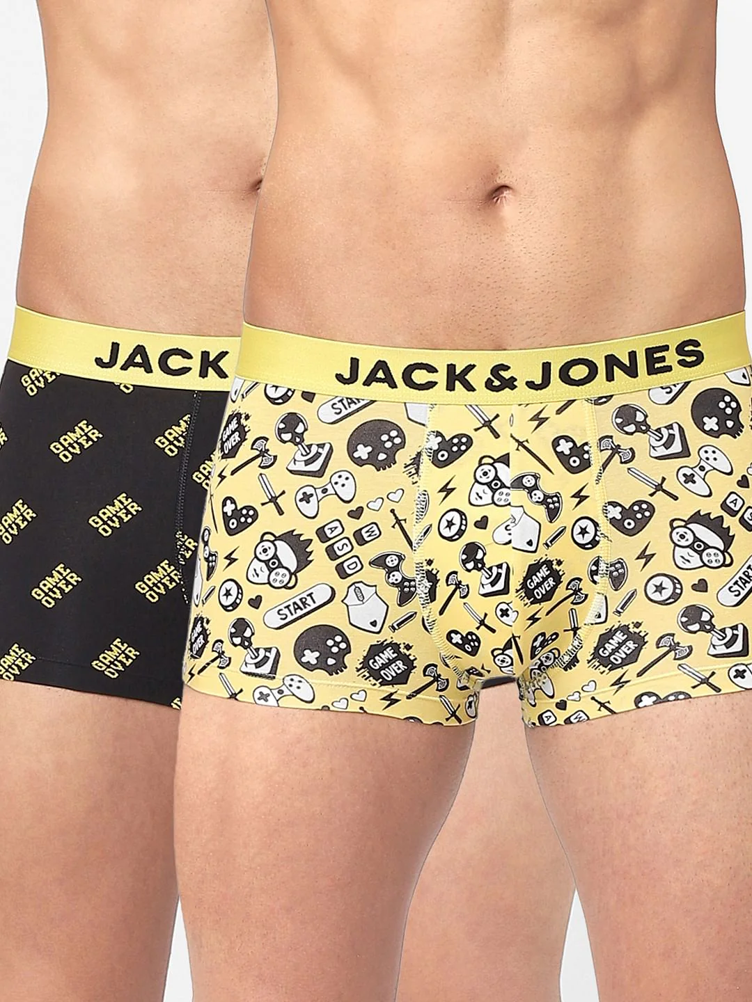 Pack Of 2 Printed Trunks