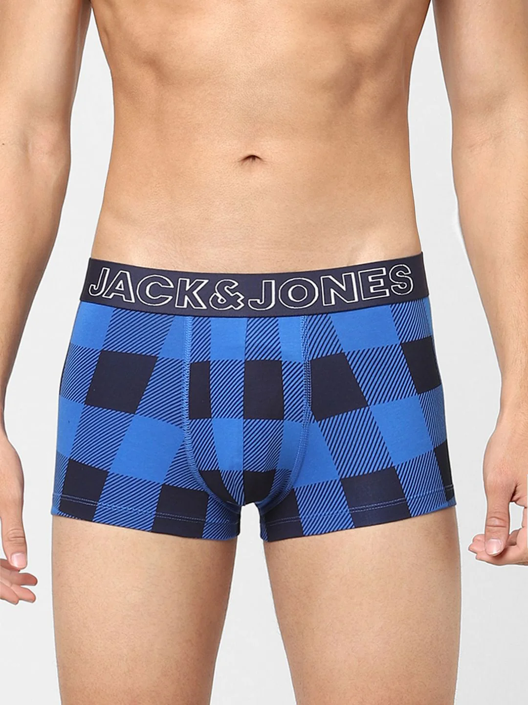 Pack Of 2 Blue & Red Check Trunks - Image 2