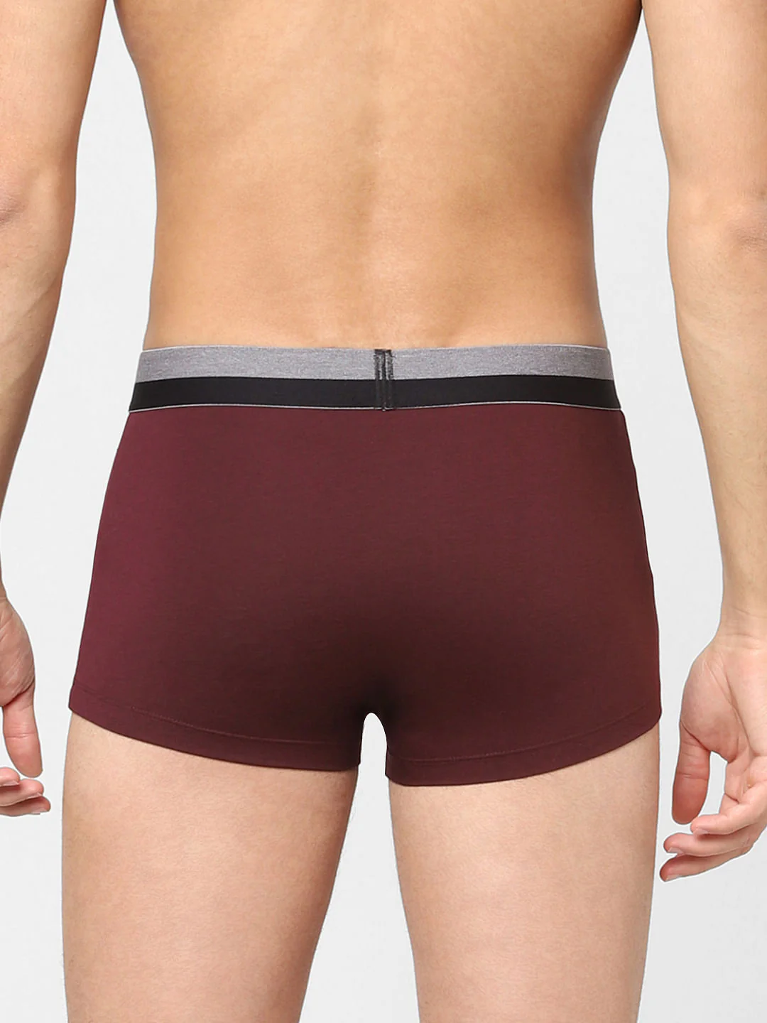 Pack Of 3 Black, Blue & Red Trunks - Image 4