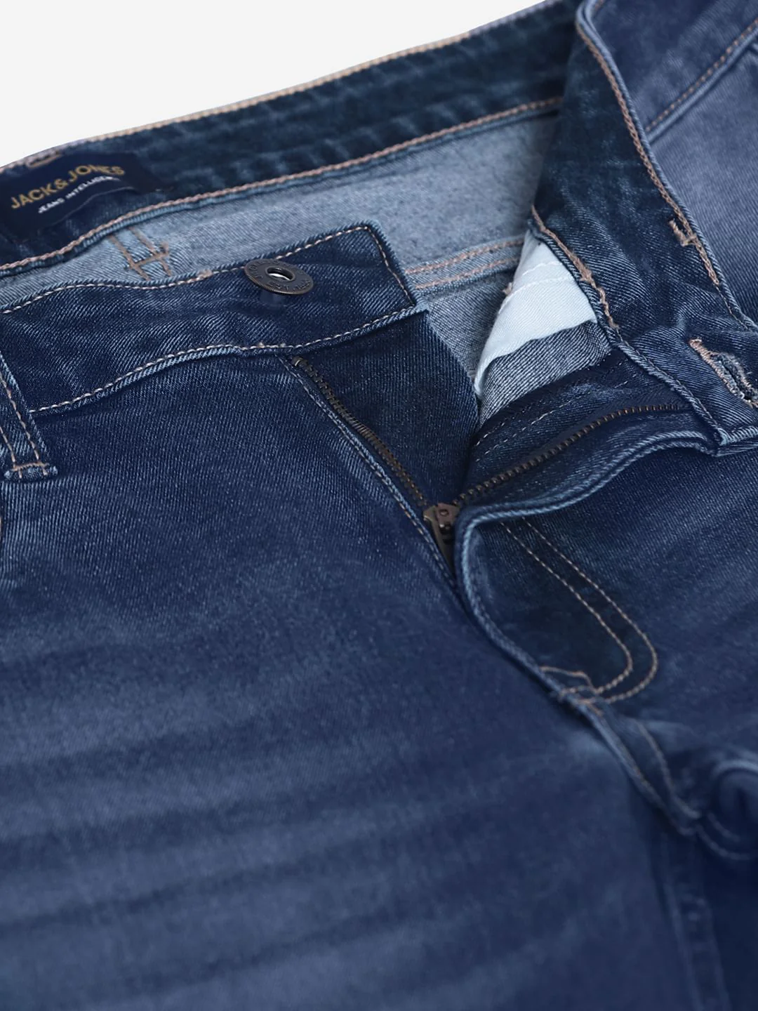 Blue Low Rise Tim Anti Fit Jeans - Image 5