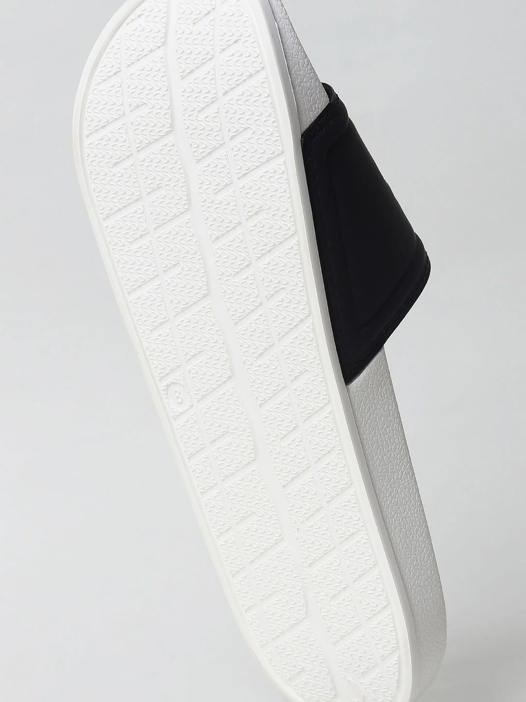 White & Black Logo Print Sliders - Image 10