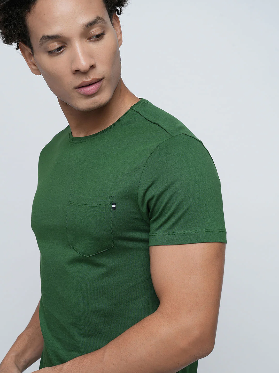 PRODUKT by JACK&JONES Green Crew Neck T-shirt - Image 6