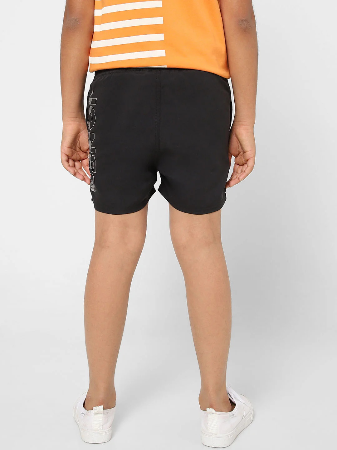 BOYS Black Low Rise Swimshorts - Image 4