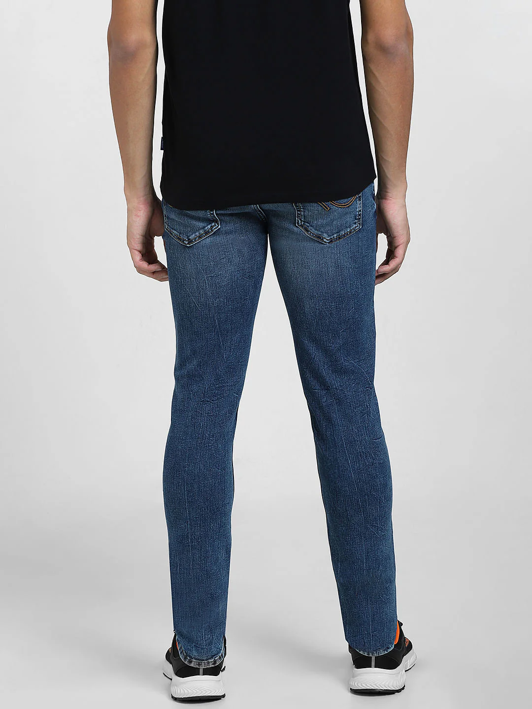 Blue Low Rise Ben Skinny Jeans - Image 4