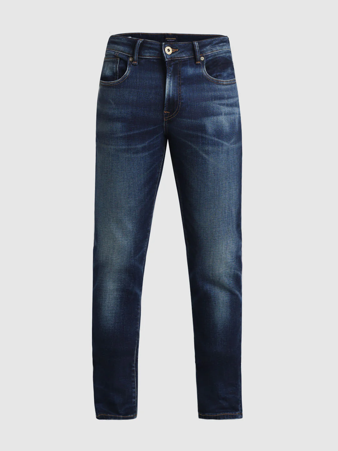Dark Blue Low Rise Glenn Slim Fit Jeans - Image 6