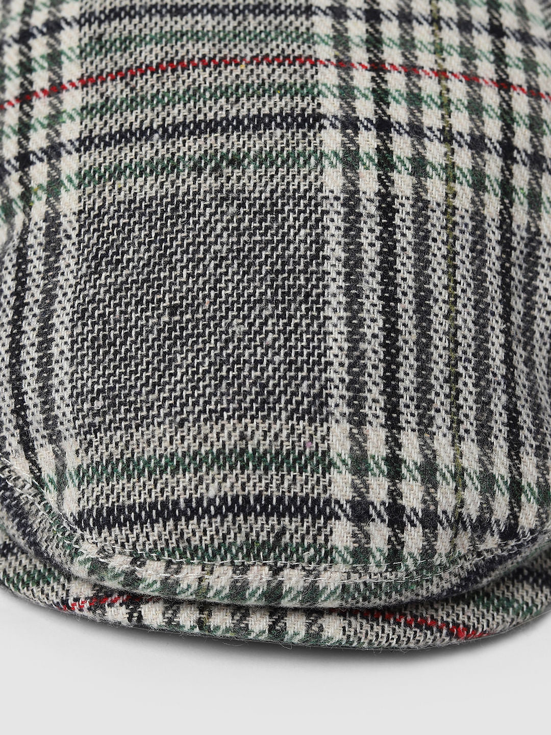 Grey Check Cap - Image 6