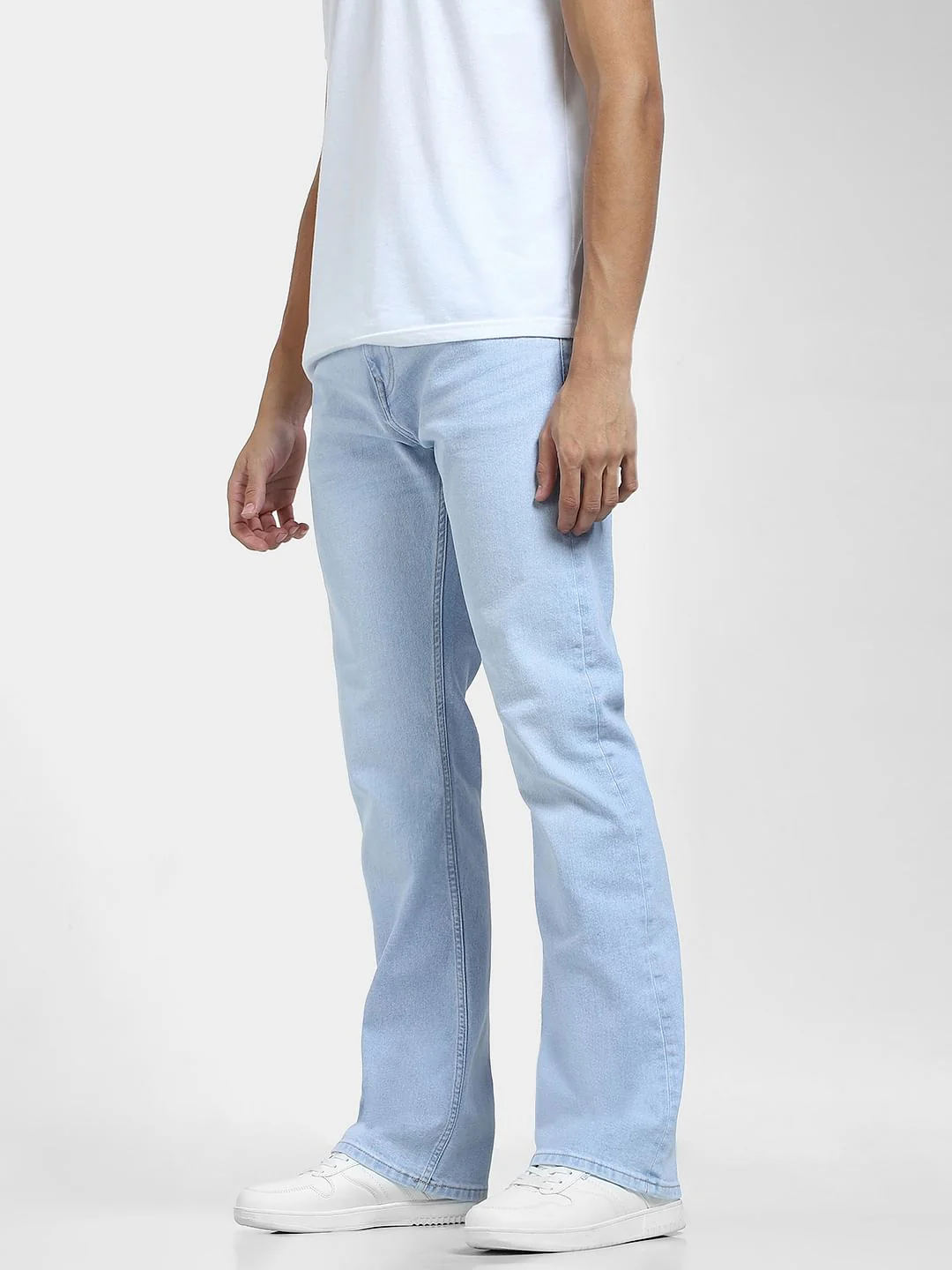 Light Blue High Rise Ray Bootcut Jeans - Image 3