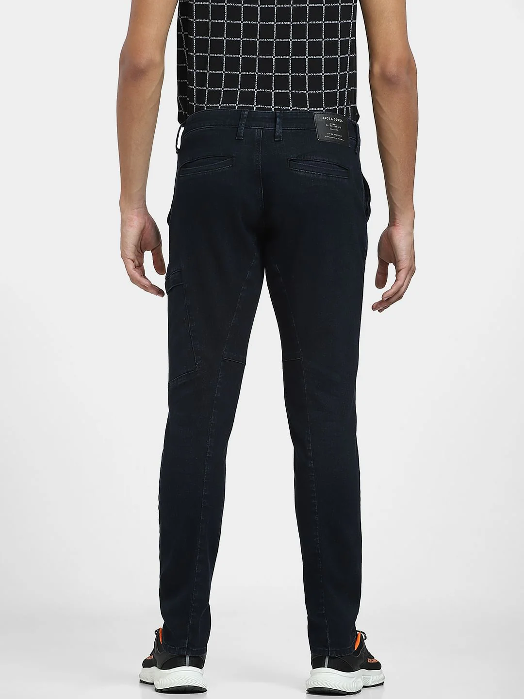Dark Blue Low Rise Simon Anti Fit Jeans - Image 4