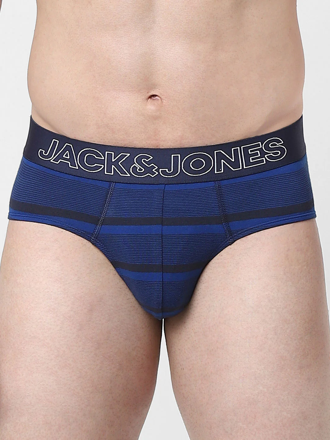 Blue Striped Briefs