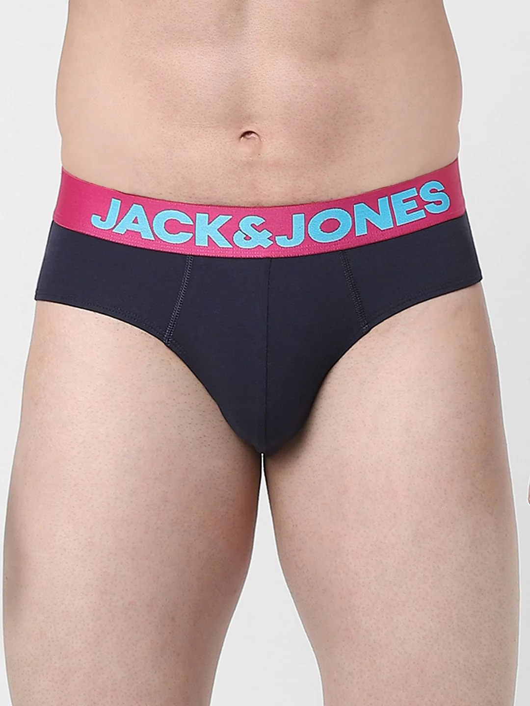 Pack of 2 Black & Navy Blue Briefs - Image 2
