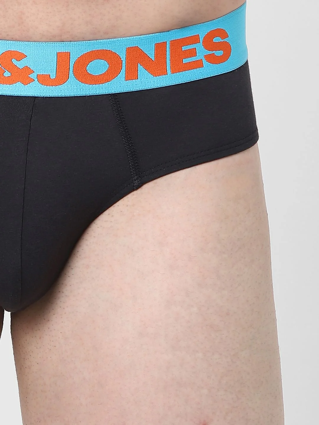 Pack of 2 Black & Navy Blue Briefs - Image 4