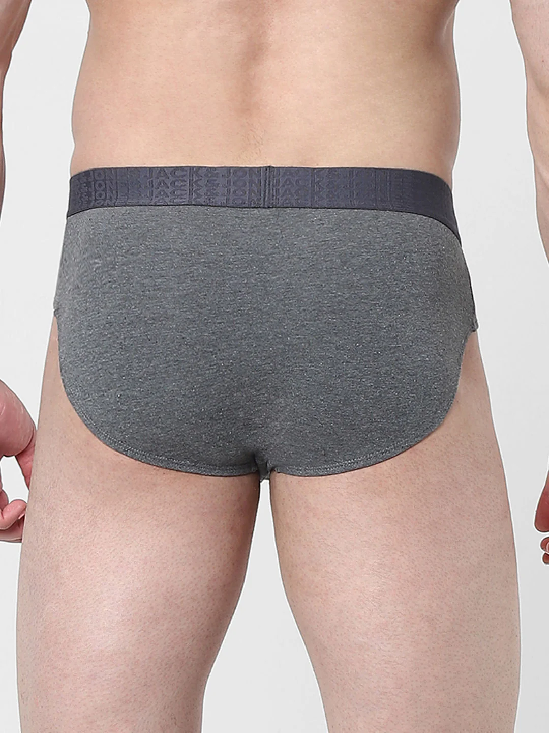 Pack of 2 Black & Grey Briefs - Image 3