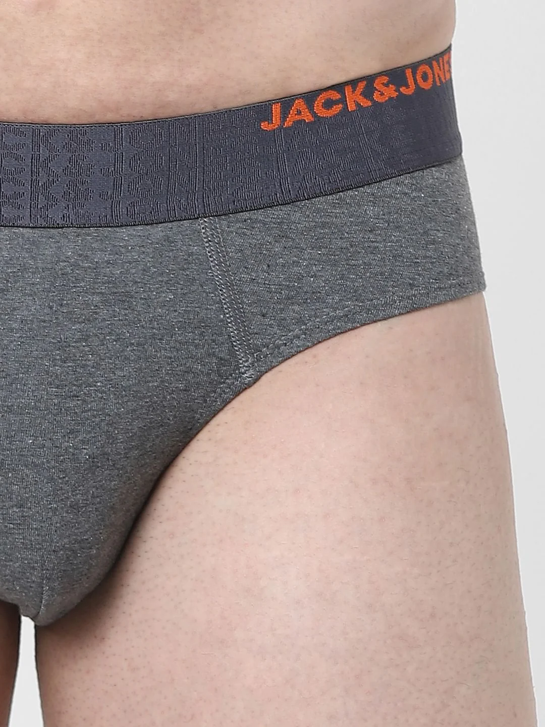 Pack of 2 Navy Blue & Grey Briefs - Image 4
