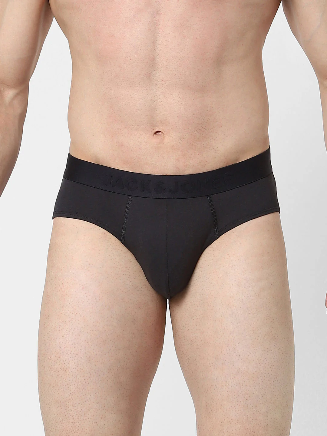 Pack of 2 Black & Grey Briefs - Image 2