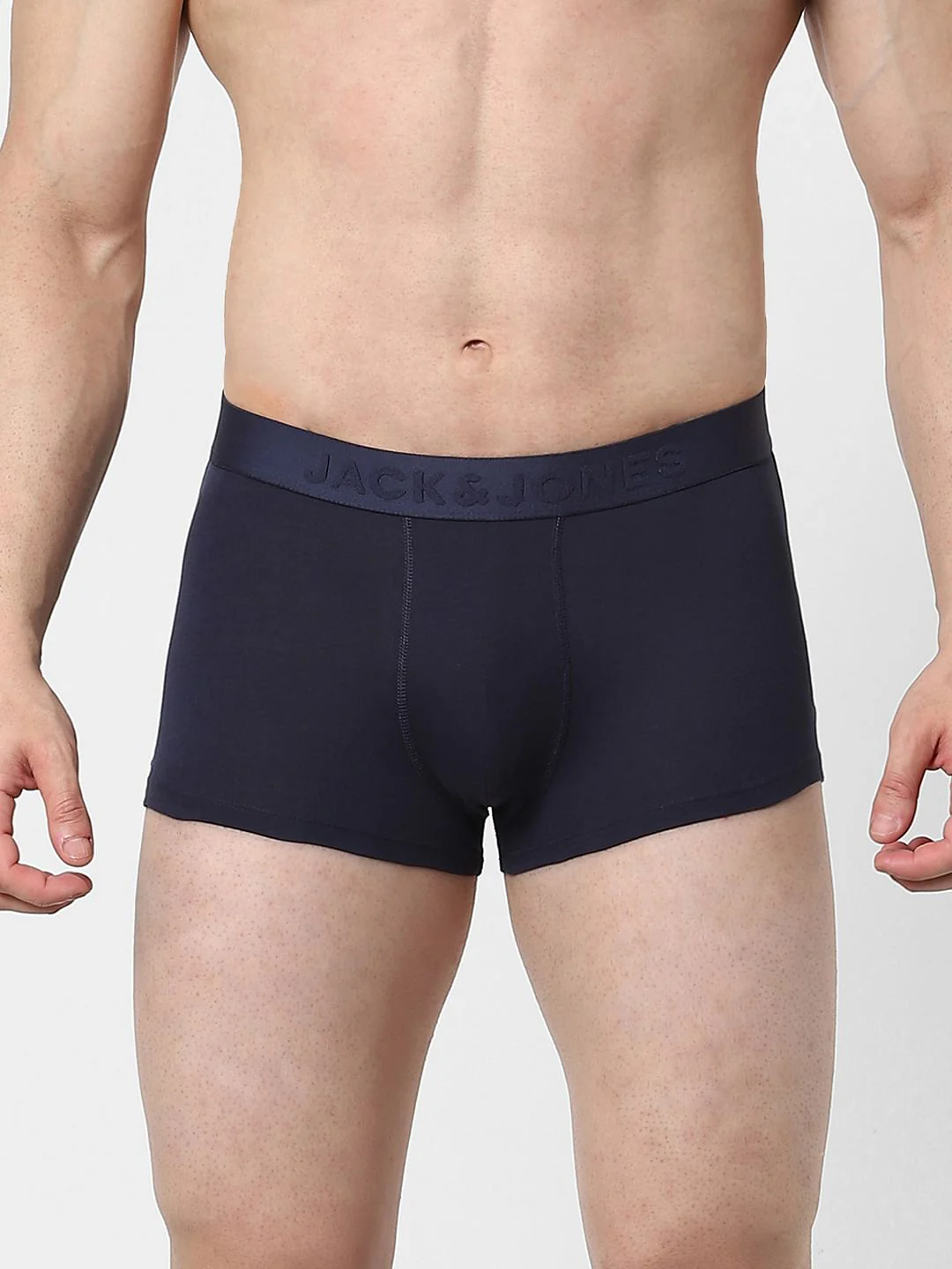 Pack of 2 Black & Navy Blue Trunks - Image 2