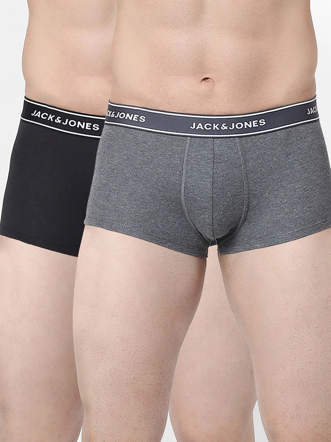 Black & Grey Trunks - Pack of 2