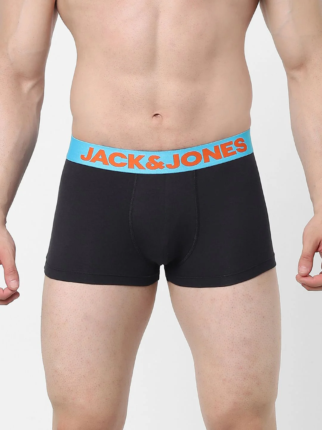 Pack of 2 Black & Navy Blue Logo Print Trunks - Image 2