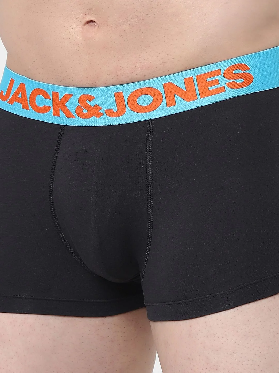 Pack of 2 Black & Dark Grey Logo Print Trunks - Image 4