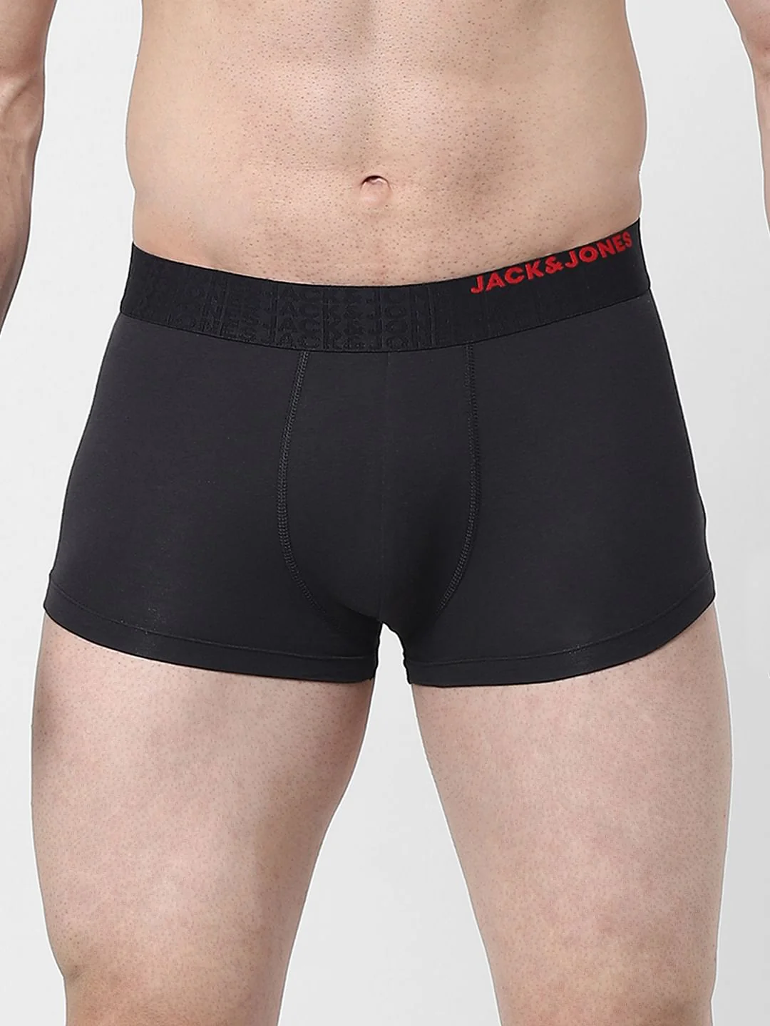 Pack of 2 Navy Blue & Black Logo Print Trunks - Image 2