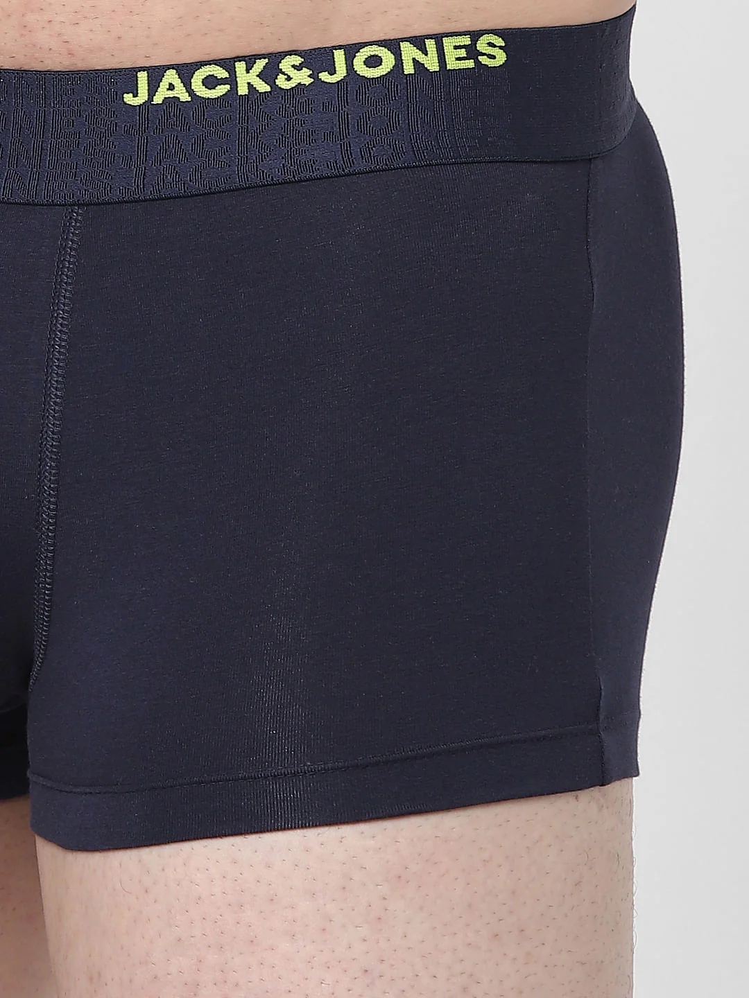 Pack of 2 Black & Dark Grey Logo Print Trunks - Image 4