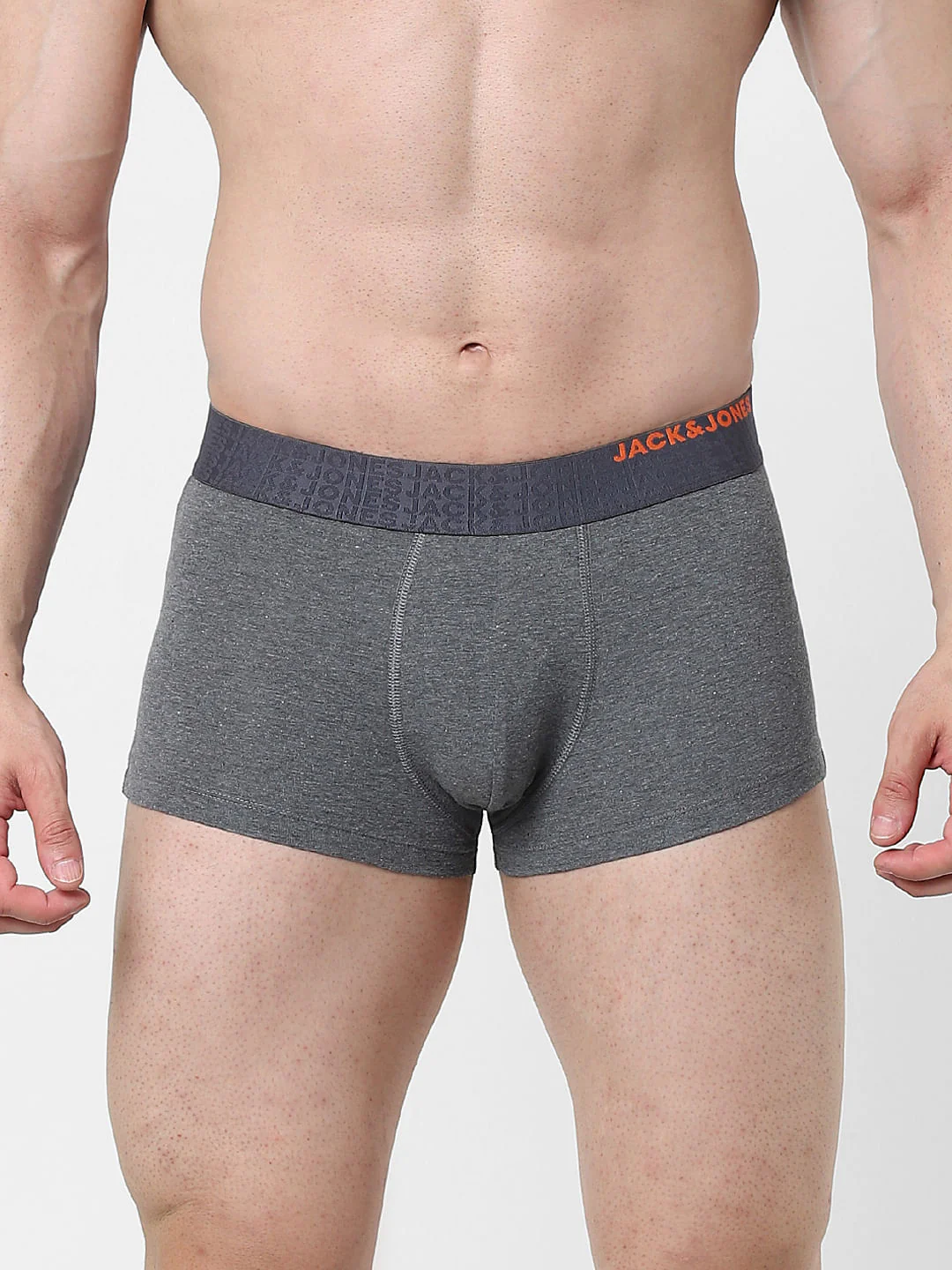 Pack Of 2 Navy Blue & Grey Trunks - Image 2