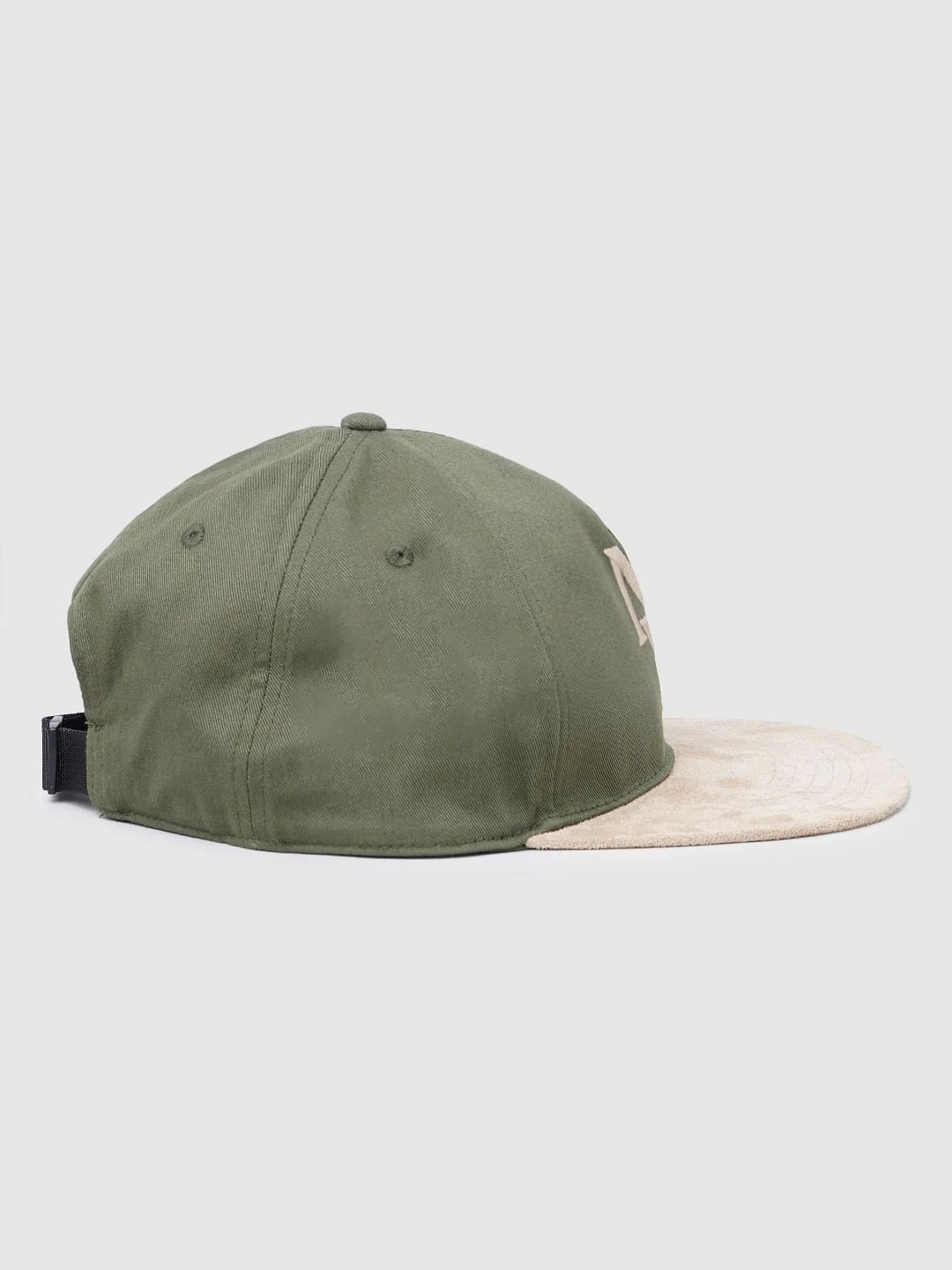 Green Suede Baseball Cap - Image 4