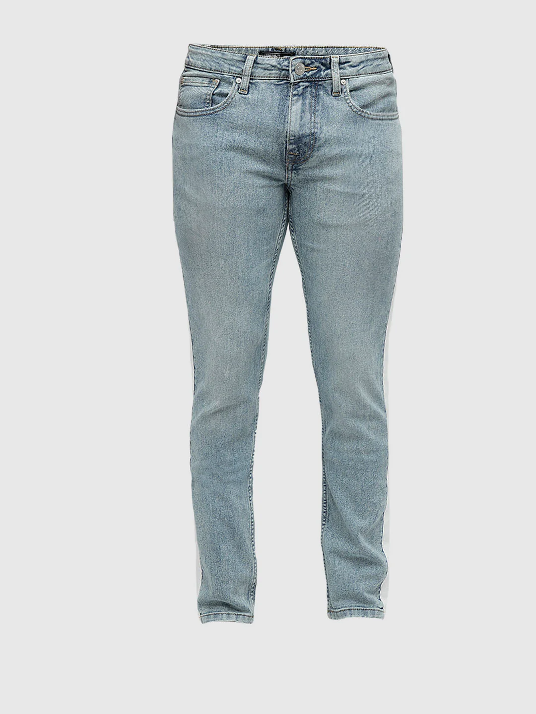 PRODUKT by JACK&JONES Light Blue Tape Detail Slim Fit Jeans - Image 7