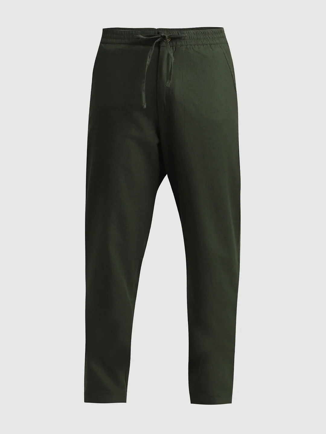 PRODUKT by JACK&JONES Dark Green Mid Rise Pants - Image 6